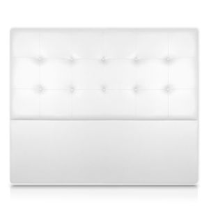 Cabeceros atenea tapizado polipiel blanco 145x120 de sonnomattress