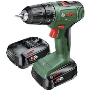 Taladro atornillador bosch easydrill 18v-40 (+2 baterías de 2,0 ah) + 1 car