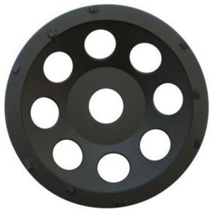 Placa de recargue pcd black grinder d.125 x al. 22,23 mm x 9 pkd 1 mm - epo