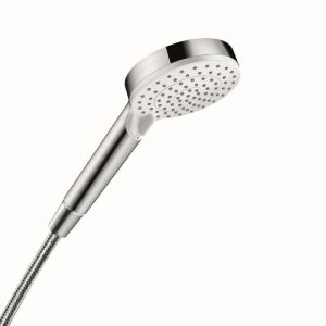 TeLEDucha crometta vario blanco/cromo - hansgrohe - dos chorros de ensueño