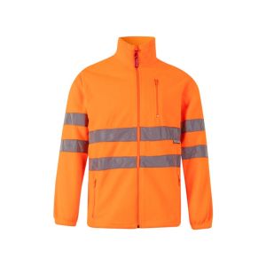 Chaqueta polar av s naranja fl£or