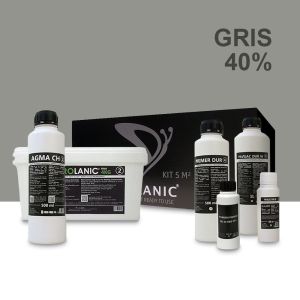 Kit microcemento sal 5m² pared/yeso/pintura gris 40%