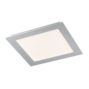 Downlight LED 18w luz tono neutro 4200k, cuadrado de empotrar. Color blanco