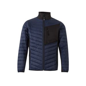 Chaqueta acolchada ligera l azul navy/negro