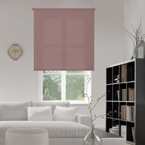 Estor enrollable traslúcido l2000  rosa envejecido 135 x 250cm