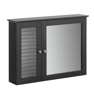 Mueble de pared con espejo puerta bzr55-dg sobuy