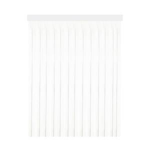 Cortinas de exterior impermeables – cort | 90 x 240 cm - diana - blanca