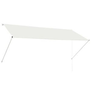 vidaXL toldo retráctil 300x150 cm crema