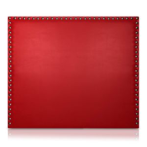 Cabeceros apolo tapizado polipiel rojo 170x120 de sonnomattress