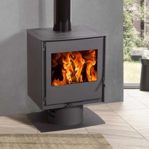 Estufa de leña modelo toscana 8 kw