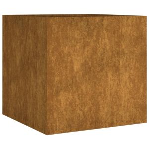 vidaXL jardinera de acero corten 40x41x40 cm