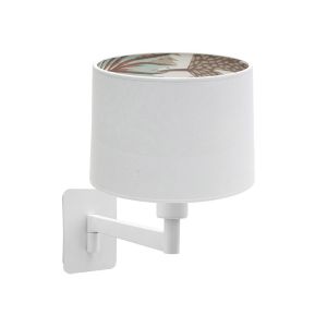 Aplique de pared tunez blanco  22cm