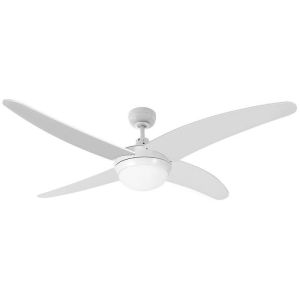 Ventilador de techo caspio 60w 114cm blanco edm 33806