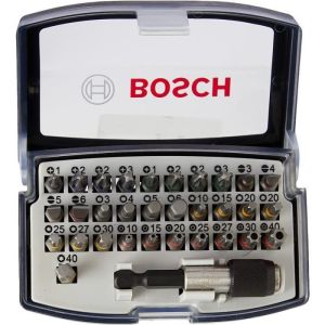 Juego de puntas de destornillador Bosch professional de 32 piezas (punta de