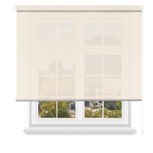 Estor enrollable screen apertura 5% (135x200cm,beige)-home mercury