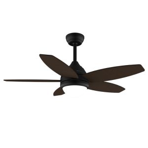 Ventilador de techo con luz energysilence aero 4200 black&darkwood cecotec