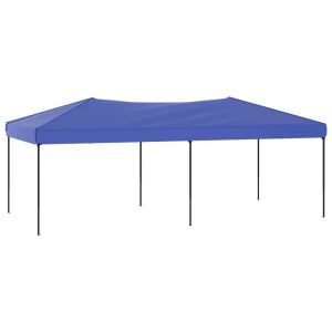 vidaXL carpa para fiestas plegable azul 3x6 m