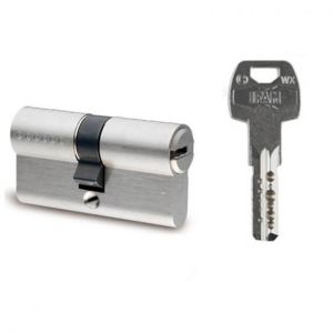 Cilindro ifam serie wx1000 con 2 entradas de llave - 001. Dimensión exterio