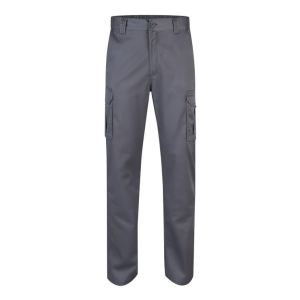 Pantalon de trabajo stretch velilla color gris 64