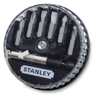 Juego de puntas de destornillador stanley de 6 piezas