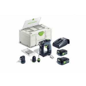 Taladro atornillador inalámbrico cxs 12 2,5-set - festool - 576865