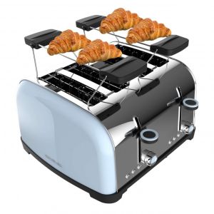 Cecotec tostador vertical toastin' time 1700 double blue, 1700w de potencia