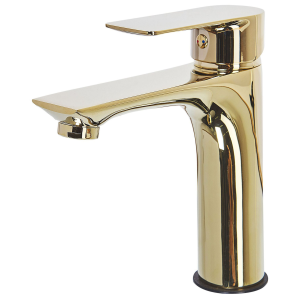 Grifo para lavabo dorado berloi