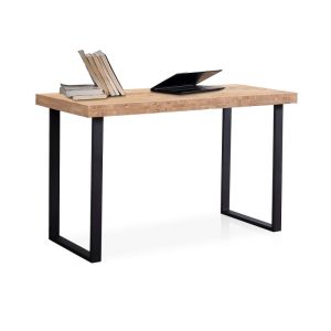 Mesa de estudio naturalroble salvaje - negro120