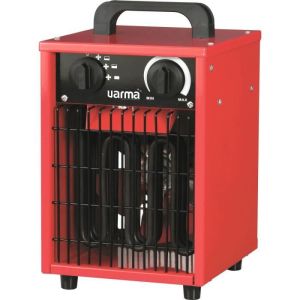 Calefactor de sitio portátil cube varma - 3000 w - rojo - radiante - progra