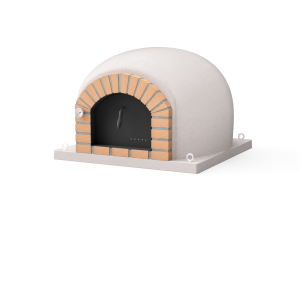 Movelar - horno de leña modelo stromboli (blanco - 300 x 80 x 80 cm)