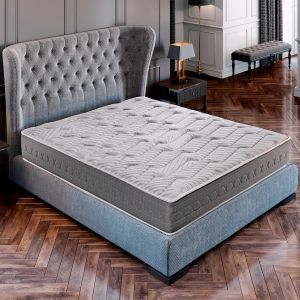 Colchón visco  ceramic plus, 25 cm, hilo carbono y160x190cm|royal sleep