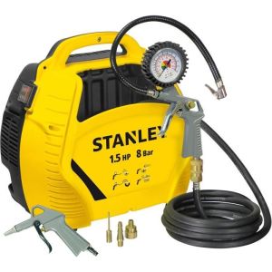 Compresor de aire sin tanque stanley air kit - 1,5 hp - ultracompacto - por