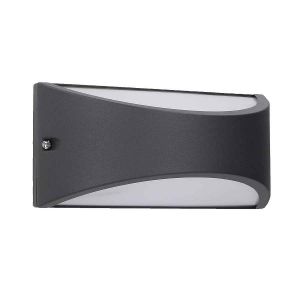 Aplique IP54 modelo Kapa LED  Gris urbano FORLIGHT