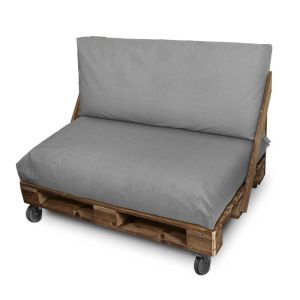 Cojín para palets asiento y/o respaldo 120x60x20 gris claro naylim mate hap