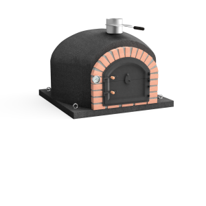 Movelar - horno de leña modelo gran canária (negro - 300 x 80 x 80 cm)