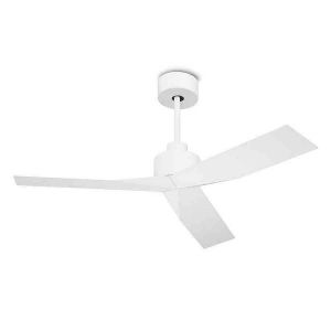 Novedad Ventilador LACE blanco sin luz motor DC FORLIGHT