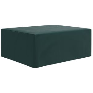 Funda para muebles pe color verde 235x190x90 cm Outsunny