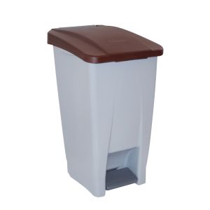 Denox contenedor selectivo marrón de 60l - 490x380x700