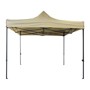 Carpa plegable aneto beige 3x3 m