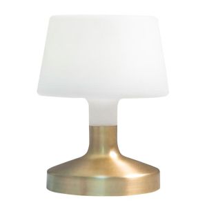 Lámpara de mesa LED táctil h21cm helen gold