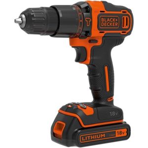 Taladro atornillador de impacto a batería blackdecker bdchd18k - 18v li-ion