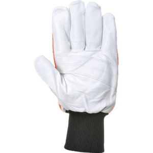 Guantes de leñador anticorte portwest a290 - naranja