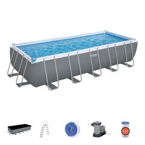 Piscina desmontable tubular bestway power steel 640x274x132 cm depuradora c