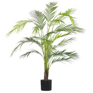 Planta artificial en maceta verde/negro 124 cm areca palm