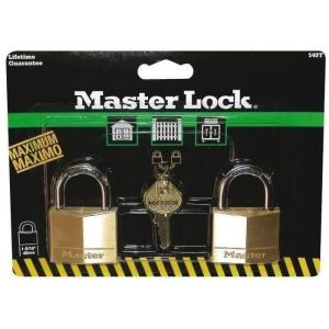 Master lock candados de latón macizo 2 unidades 40 mm 140eurt