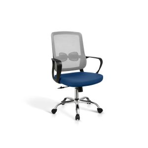 Silla de oficina ergonómica y ajustable para mayor comodidad.