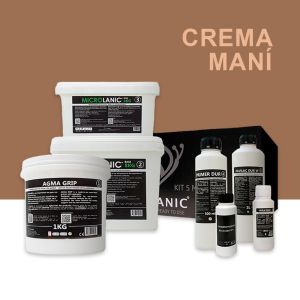 Kit microcemento sna 5m² paredes/suelos/azulejos marrón tierra