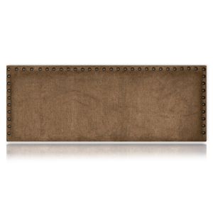 Cabeceros dafne tapizado nido antimanchas choco 100x55 de sonnomattress