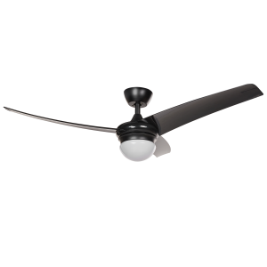 Ventilador de techo de metal negro 36 cm jiboa