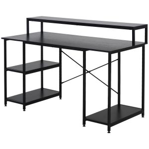 Mesa para computadora tablero de partículas, metal 140x60x93 cm